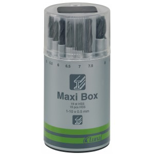 Borrsats 1-10 mm Maxi-Box