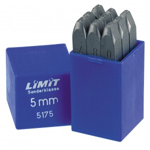 Sifferstämpel LIMIT  2-12 mm
