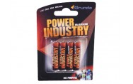 Batteri Power Industry LR 03 AAA, 1,5V 1070 mAh 4st