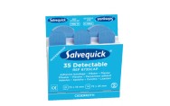 Plåster Blue Detectable Salvequick 6735 CAP 6 pack
