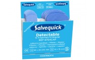Plåster Salvequick Blue Detectable Mix Fingertip/Regular 6754
